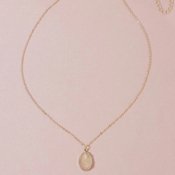 *Skyler* Gemstone Pendant Necklace - Picture 3 of 3